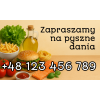 Baner reklamowy dla gastronomii 100x60