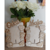 Personalizowana drewniana ramka na zdjęcie