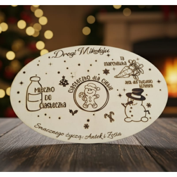 personalizowany talerzyk widok